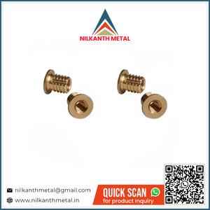 สกรูหัวทองเหลืองคุณภาพสูงสำหรับการเชื่อมต่อแบบเกลียวที่ทนทานและเชื่อถือได้จากอินเดีย - Product Image 6