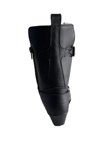 รองเท้าขี่มอเตอร์ไซค์แบบสปอร์ตทัวริ่ง  โลโก้และสีตามสั่ง  รองเท้าหนังแท้เสริมส้นสำหรับผู้ชาย  พื้นยาง - Product Image 5