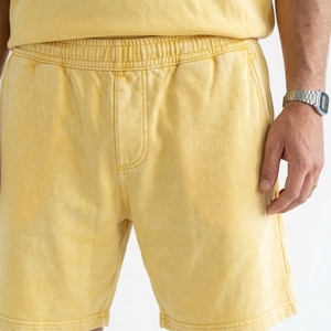 Men Casual Short Sleeve Knitted Solid Polyester/Cotton <b>T</b>-<b>Shirt</b> Matching Shorts Set Lightweight Soft Breathable Two Piece Summer - Product Image 5