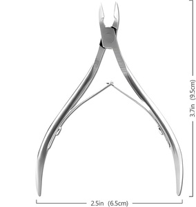 Cortacutículas Profesional de 5 Pulgadas, Chapado en Oro, con Resorte Simple, para Manicura - Product Image 3