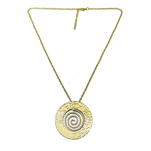 Collar de cadena trenzada de latón en tono plateado, diseño de cuello tejido intrincado, joyería elegante y llamativa, moda al por mayor - Product Image 3