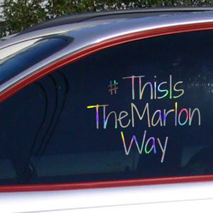 Holographic <b>Vinyl</b> Car Sticker <b>Window</b> Decal Self-Adhesive Words Style Rainbow Holographic Decals Luxury Car Styling Stickers - Product Image 1