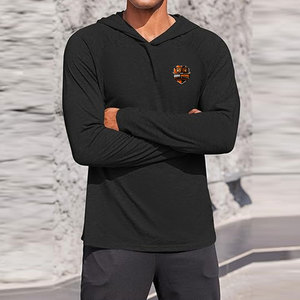 Sudaderas con Capucha para Hombre, para Gimnasio y Fitness, Corte Regular, Diseño Sólido con Tela Flexible, Perfectas para Levantamiento de Pesas, Correr y Entrenamiento - Product Image 2