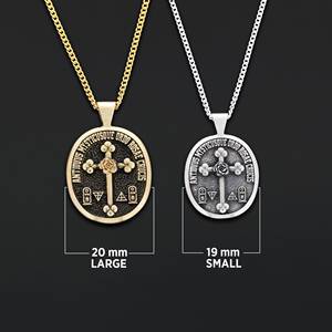 Pendentif BOJ RCJ 012, style victorien, personnalisé, rose-croix rosicrucienne, fait main, argent sterling, symbole alchimique, prix bas, en solde - Product Image 3
