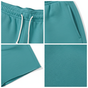 Pantalones Cortos de Algodón para Hombre, Cintura Elástica con Cordón, Corte Holgado, Verano, Logotipo Personalizado del Fabricante, Transpirables - Product Image 6