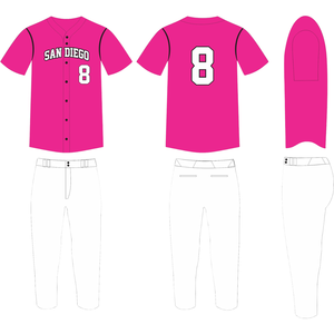 OEM ODM <b>Baseball</b> Uniform Custom Name Number Jersey Pants Set For Clubs Schools And Sports Teams Global ManufacturerFactoryDirect - Product Image 4