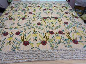 Tissu brodé à la main avec des perles - Product Image 2