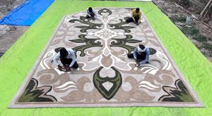 Alfombras y Tapetes Chic Hechos a Mano para Salas de Estar con Estilo |   Transforme su suelo con lujo - Product Image 2