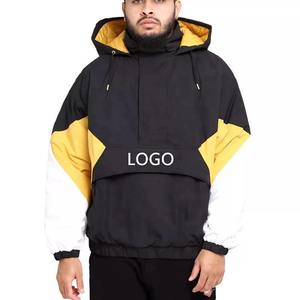 Meilleure veste coupe-vent personnalisée pour homme, idéale pour la course et la plage, avec logo personnalisé et nouveaux designs, techniques de teinture unie - Product Image 1
