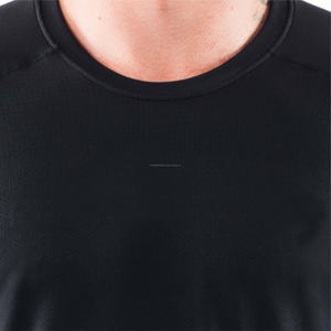 เสื้อยืดโออีเอ็ม ทรงหลวม ผ้าฝ้าย 100% แบบดรอปโชว์เดอร์ สไตล์สตรีทแวร์ ฮิปฮอป สำหรับผู้ชาย ไซส์พลัส โอเวอร์ไซส์ แบบถัก - Product Image 4