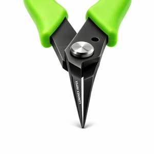 Pince à bec effilé Luminex Impex Pro, en acier inoxydable léger, pour la fabrication de bijoux et la réparation électronique - Product Image 4