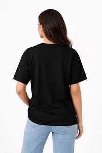 เสื้อยืดผู้หญิงฤดูร้อน สีกรมท่า ผ้าฝ้ายนุ่ม สวมใส่สบาย แขนสั้น ระบายอากาศได้ดี คุณภาพสูง ปรับแต่งได้ คอกลม พิมพ์ลายซิลค์สกรีน - Product Image 6