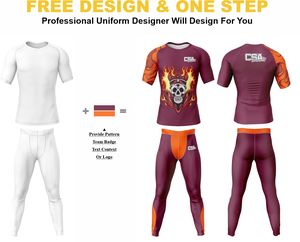 Ropa de Compresión para Hombre con Diseño Nuevo 2026, Impresión por Sublimación, Calidad Premium, Transpirable, Ecológica, Rashguard y Leggings para MMA - Product Image 2