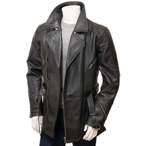 Unique Design Canvas Leather <b>Bomber</b> <b>Jacket</b> for Men Custom Front Logo Lightweight Quick Dry Winter <b>Vintage</b> Style Genuine Leather - Product Image 3