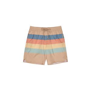 Shorts de bain pour hommes, taille mi-haute, avec cordon de serrage, poches, écologiques, imperméables, séchage rapide, respirants, décontractés, pour la course et la plage - Product Image 5