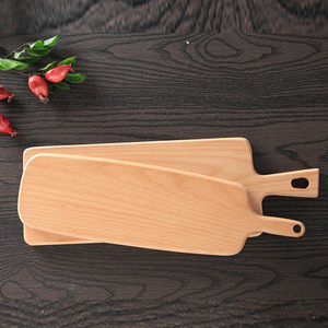ถาดไม้บีชทรงสี่เหลี่ยมขนาดใช้ในครัวเรือน - Product Image 4