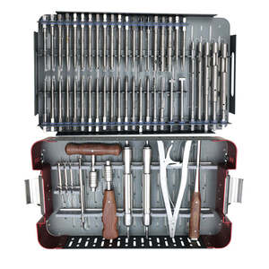 Ensemble d'instruments chirurgicaux orthopédiques 56 pièces certifié CE, kit de retrait de vis cassées pour fixateur interne - Product Image 3
