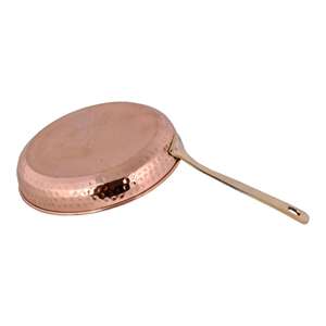 Elegantes sartenes de metal con mango de latón para utensilios de cocina Hotel restaurante uso doméstico sartenes de salsa pulidas de oro rosa utensilios - Product Image 6