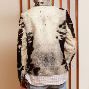 Vestes en cuir d'agneau véritable pour hommes, élégantes, de haute qualité, durables, respirantes, vintage, pour la mode quotidienne et le vélo - Product Image 2