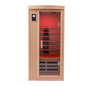 Sauna Monoposto in Legno di Hemlock - Product Image 1