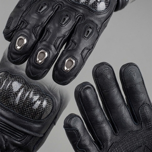 Custom Design Men's Winter Riding <b>Gloves</b> Breathable <b>Knuckle</b> Protector with Touchscreen Compatibility for Motorcycle Riding - Product Image 4