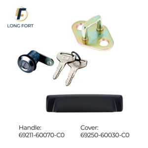 Car <b>Door</b> <b>Handle</b> Exterior <b>Door</b> <b>Handle</b> 69211-60070-C0 69250-60030-C0 - Product Image 1