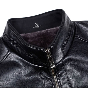 <b>Vintage</b> Motorcycle <b>Jacket</b> Men Premium Genuine Leather <b>Biker</b> Outerwear Classic Casual Winter <b>Jacket</b> OEM Wholesale 2026 - Product Image 4