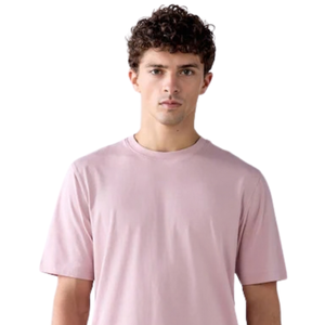 เสื้อยืดคอกลมทรงปกติสำหรับผู้ชาย แขนสั้น สวมใส่สบาย รับผลิตตามสั่ง ขายส่ง เสื้อเจอร์ซีย์ลำลอง เสื้อผ้าสำหรับทุกวัน ผู้ผลิตและจำหน่าย OEM ไซส์ XL - Product Image 3