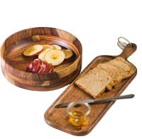 Tabla de Cortar Rectangular de Madera de Olivo Hecha a Mano, Arte Indio Exótico, 1.5 cm de Grosor, Apta para Lavavajillas, Elegante Artesanía de Cocina - Product Image 3