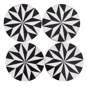 Juego de Posavasos de Resina Ecológica de 5 mm de Grosor, Diseño Moderno, Forma Rectangular, para Cocina y Comedor, de Fabricante Indio - Product Image 5