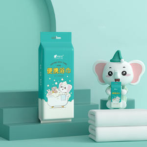 Serviette de bain en coton compressé personnalisée, blanche, 70x100cm, écologique, jetable, <span class=keywords><strong>spa</strong></span>, salon, voyage, portable, douce pour la peau, confortable - Product Image 4