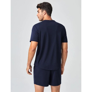 New Hot Selling Summer Collection Custom Color <b>T</b>-Shirt and shorts Men's Summer <b>T</b> Shirts With Shorts <b>Track</b> Suit Sets - Product Image 2
