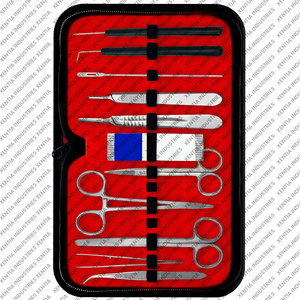 Ensemble d'instruments chirurgicaux de haute qualité en acier inoxydable, kit d'instruments chirurgicaux à alimentation manuelle - Product Image 5