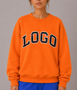 Sudadera de Cuello Alto Holgada para Mujer, de Alta Calidad, 100% Algodón Tejido, Manga Corta, Ecológica, para Invierno - Product Image 3