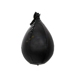 Sac de frappe en cuir de couleur unie, lourd, à remplir de sable/eau, 2 pieds de haut, pour l'entraînement de boxe - Taille et design personnalisables - Product Image 4