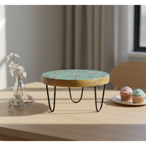 Support à gâteau rond avec plateau, fait main, antiadhésif, compatible congélateur, idéal pour les mariages et les fêtes - Product Image 2