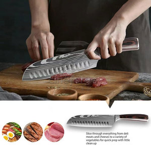 Ensemble de couteaux de chef légers au design moderne, accessoires de cuisine, ensemble de couteaux de chef professionnels - Product Image 3
