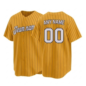 Nueva Llegada, Jersey de Béisbol Transpirable, Jersey de Béisbol Personalizado, Ropa Deportiva Hecha de Poliéster, Servicio OEM para Equipos - Product Image 1