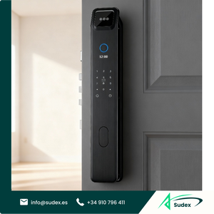 Sudex XF09 NFC Card RFID Code Keyless Smart Door Lock 3D Face Recognition Fingerprint <b>WiFi</b> <b>Camera</b> Digital <b>Security</b> System - Product Image 1