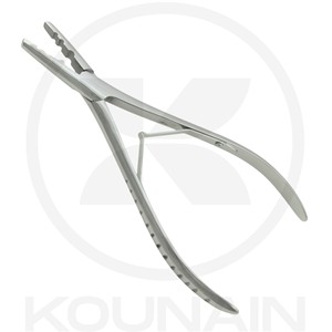 Pince à extensions de cheveux en acier inoxydable avec embouts carrés de 3 mm et 5 mm, pince à extensions de cheveux en acier inoxydable pour professionnels - Product Image 3