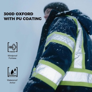 Chaqueta de Seguridad de la Mejor Calidad, Chaqueta de Alta Visibilidad, Chaqueta de Seguridad con el Mejor Material para Hombre, Venta en Línea - Product Image 6