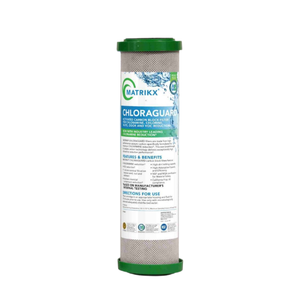 MATRIKX คลอราการ์ด ระบบกรองน้ำสำหรับธุรกิจบริการอาหาร  ไส้กรองคาร์บอนมะพร้าวแบบยั่งยืน สูตรเฉพาะ - Product Image 1