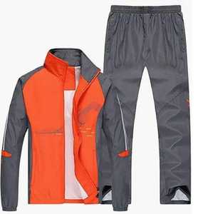 Survêtements pour hommes personnalisables, ensemble de sport décontracté pour la course et l'entraînement, deux pièces, coupe oversize, couleur unie, avec sweats à capuche décontractés - Product Image 4
