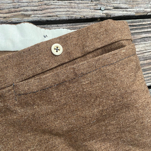 Pantalones de Época de la Guerra Civil Americana, Reproducción Simple, Pantalones de Trabajo de Lana de la Época de la Guerra Civil Americana - Product Image 3
