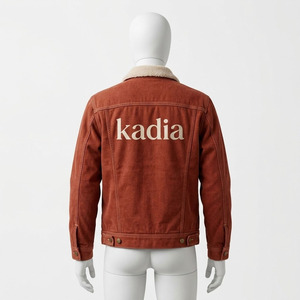 Chaqueta Vaquera para Hombre con Logotipo Personalizado, Nueva Moda 2026, Cuello en Contraste, Chaqueta Vaquera con Logotipo Personalizado, Ropa Urbana, Prenda Exterior de Mezclilla para Otoño e Invierno - Product Image 4