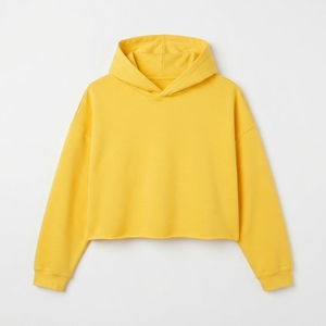 Sudadera con capucha extragrande de corte holgado y peso pesado con dobladillo sin rematar para mujer, venta al por mayor y personalizada - Product Image 1