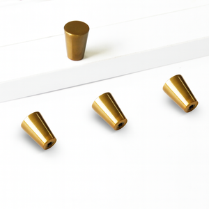 Fabricante Suministra Perillas Cónicas de Aleación de Zinc para Muebles de Cocina, Baño, Comedor, Armarios y Cómodas - Product Image 3