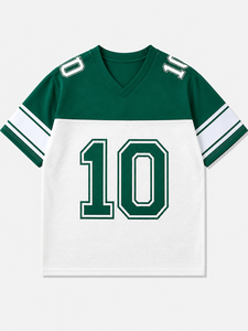 เสื้อฟุตบอลอเมริกันสีเทาแบบสั่งทำได้  ชุดกีฬาแบบครอปสำหรับทุกเพศ ระบายอากาศได้ดี เสื้อทีม  รับผลิตแบบ OEM ODM ขายส่ง - Product Image 5