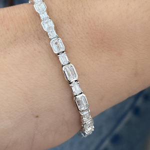 IGI Certified Lab Grown Diamond Bracelet 10K 14K 18K Solid <b>Gold</b> Yellow White <b>Rose</b> <b>Gold</b> Ethical Sustainable Jewelry Women - Product Image 3