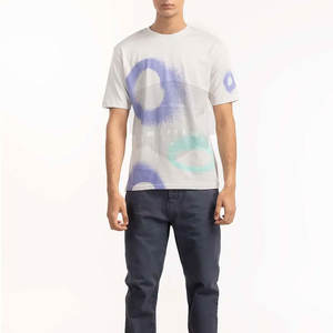 Camiseta Personalizada con Logotipo para Hombre, Ecológica, Transpirable, de Poliéster/Algodón, Opciones de Tallas Grandes, Alta Calidad, Venta al Por Mayor - Product Image 3